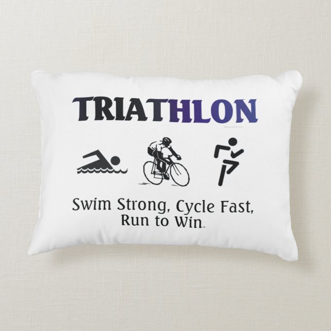 Almofada Decorativa Triathlon SUPERIOR (Verso)
