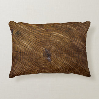 Almofada Decorativa Tronco de árvore marrom