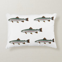 Almofada Decorativa Truta Arco-Íris