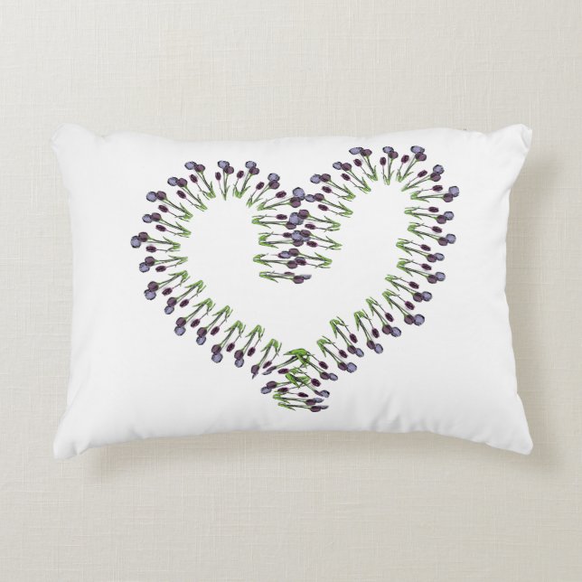 Almofada Decorativa Tulip Open Heart Design (Frente)