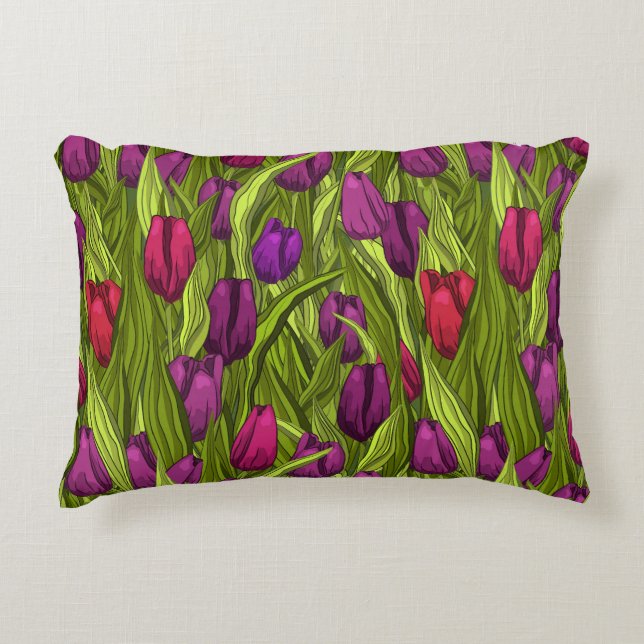Almofada Decorativa Tulipas (Frente)