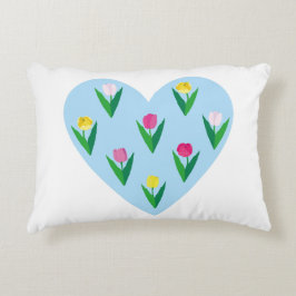 Almofada Decorativa Tulipas adoráveis.