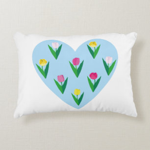 Almofada Decorativa Tulipas adoráveis.