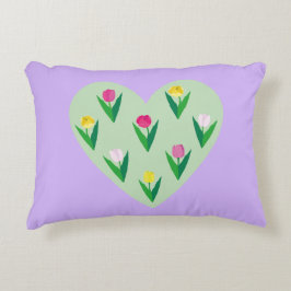 Almofada Decorativa Tulipas adoráveis.