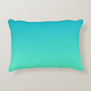 Almofada Decorativa "Turquesa Ombre"