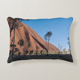 Almofada Decorativa uluru e planície do deserto