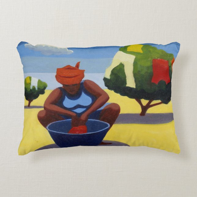 Almofada Decorativa Um dia de secagem 2007 (Frente)