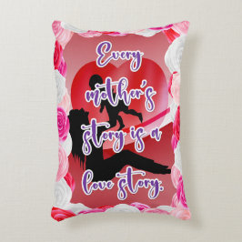Almofada Decorativa Uma história de amor de mãe