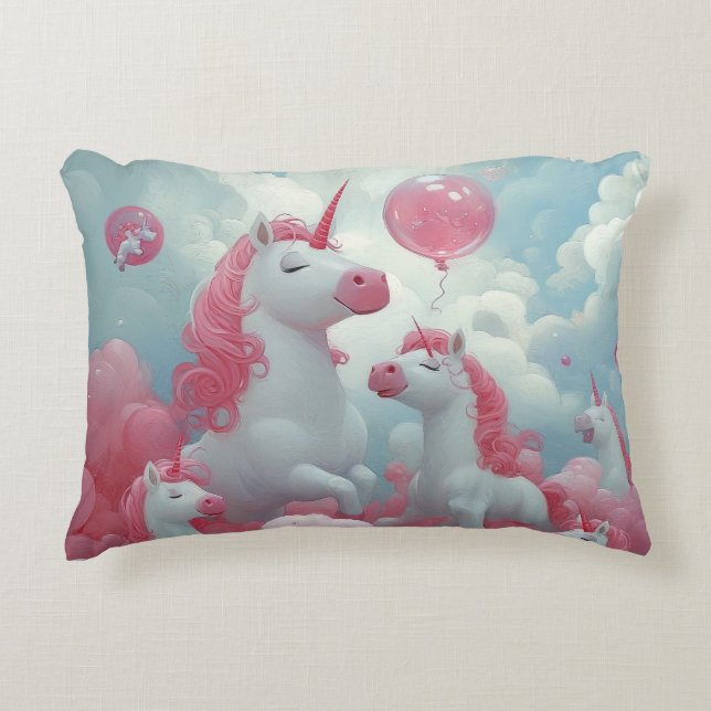 Almofada Decorativa Unicorn Encantado Dreamscape (Frente)