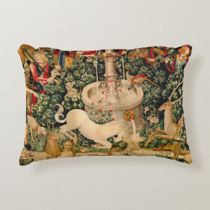 Almofada Decorativa Unicorn Tapestries Encontrou Legenda Mítica