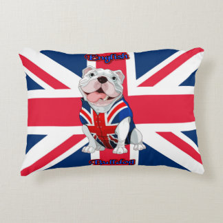 Almofada Decorativa Union Jack English Bulldog