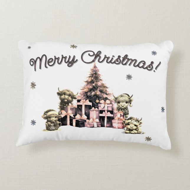 Almofada Decorativa Vaca rosa-rosa-das-planaltas (Verso)