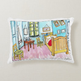 Almofada Decorativa Van Gogh Bedroom tribute painting by me.