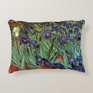 Almofada Decorativa Van Gogh Irises, Vintage Garden, Belas Artes