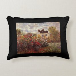 Almofada Decorativa vegetação vegetativa monet jardim em argenteuil su