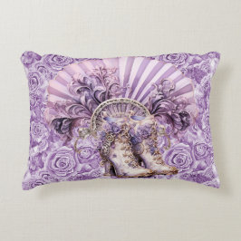 Almofada Decorativa Ventilador Lilac Steampunk e Travesseiro lombar