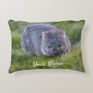 Almofada Decorativa Verde da Austrália sobre animais selvagens