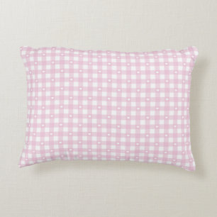 Almofada Decorativa Verificações do Pink da Pastel