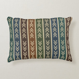 Almofada Decorativa Vestuário Colorido de Lama Geográfica  