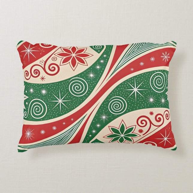 Almofada Decorativa Vibrações de Natal (Frente)
