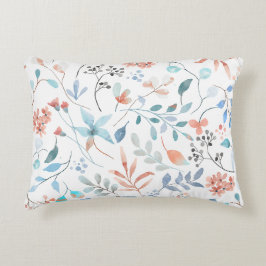 Almofada Decorativa Vidraça Floral