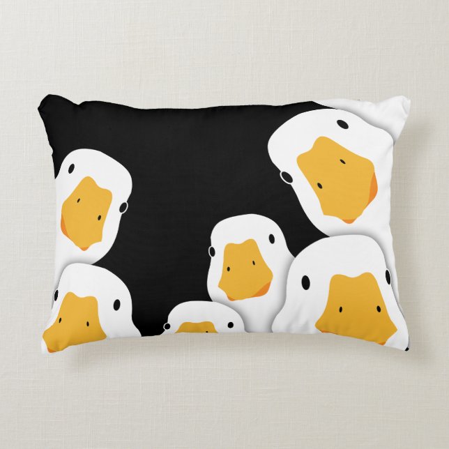 Almofada Decorativa Vigilância de Eerie: Monitoramento de Geese a part (Frente)