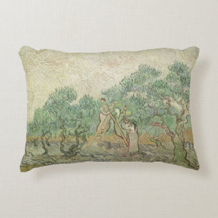 Almofada Decorativa Vincent van Gogh - Colheita de Azeitonas