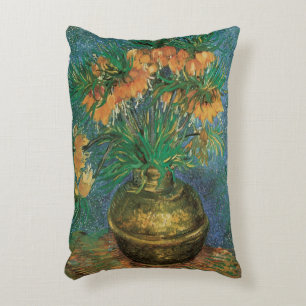 Almofada Decorativa Vincent van Gogh - Fritillárias em um Vaso de Cobr
