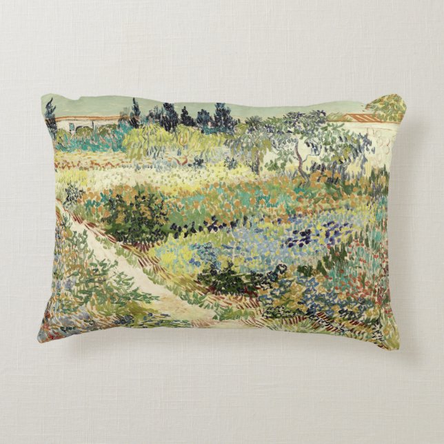 Almofada Decorativa Vincent Van Gogh Garden em Arles (Verso)