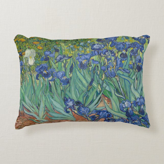 Almofada Decorativa Vincent van Gogh - Irrises (Frente)