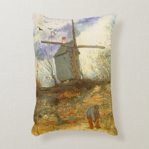 Almofada Decorativa Vincent van Gogh - Moulin de la Galette, Moinho de