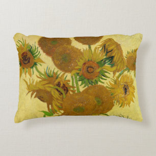 Almofada Decorativa Vincent van Gogh - Vase com Quinze Girassóis