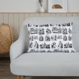 Almofada Decorativa Vintage Alice's Adventures in Wonderland Pattern