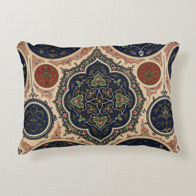 Almofada Decorativa Vintage Arabian Pattern (Frente)