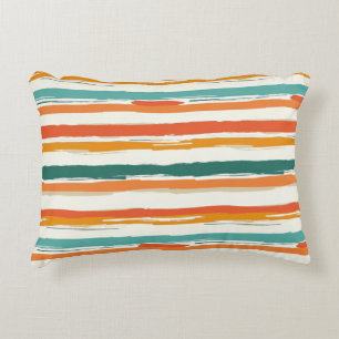 Almofada Decorativa Vintage Bohemian Watercolor Striped (1)