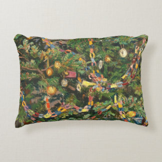Almofada Decorativa Vintage Christmas Tree Close-up