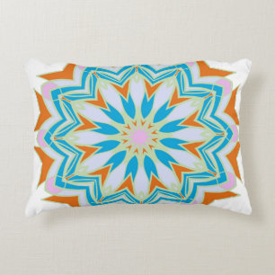 Almofada Decorativa Vintage mandala, Floral mandala. Mandala oriental.