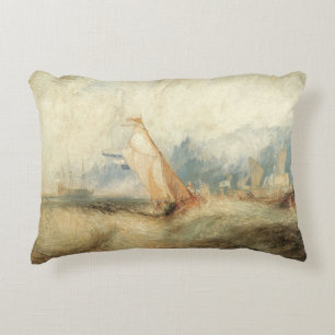 Almofada Decorativa Vintage Maritime Ship Seascape (salvação marítima)