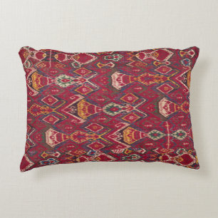 Almofada Decorativa Vintage Oriental Usbequistão Bukhara Ikat