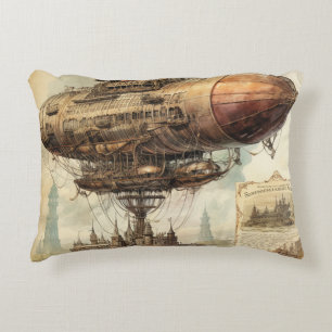 Almofada Decorativa Vintage Steampunk Zeppelin (10)