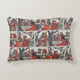 Almofada Decorativa Vintage Victorian Jolly Christmas Garb Antique