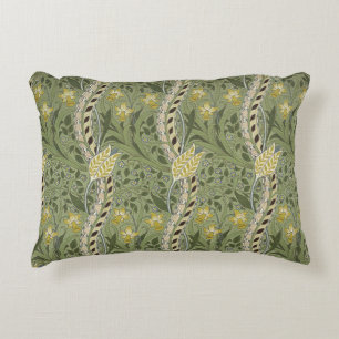 Almofada Decorativa Vintage William Morris Daffodil Flores Amarelas  
