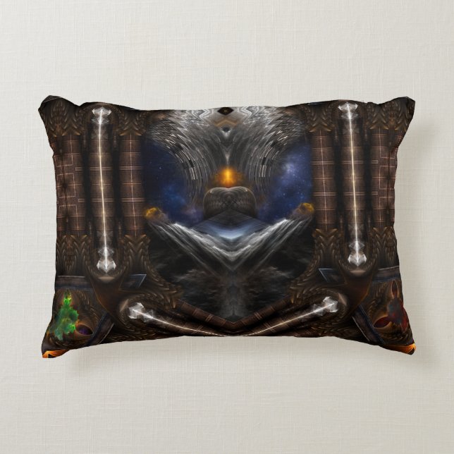 Almofada Decorativa Visões Steampunk (Frente)