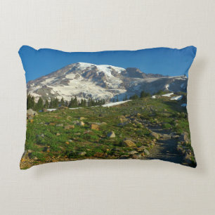 Almofada Decorativa Vista do Mount Rainier Skyline Trail