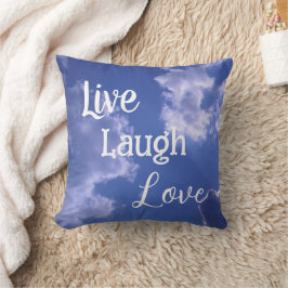 Almofada Decorativa Viva Ria Ame | Céu Azul Nuvens