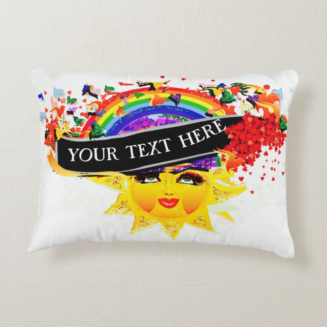 ALMOFADA DECORATIVA VOCÊ É MEU SOL (Verso)