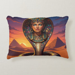 Almofada Decorativa Wadjet – Egyptian Cobra Goddess´7