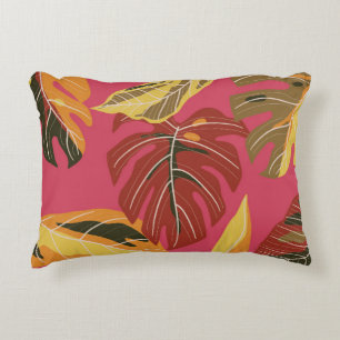 Almofada Decorativa Wallpaper de ouro Art Deco Nature