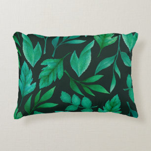 Almofada Decorativa Watercolor seamless pattern with hand painted blue