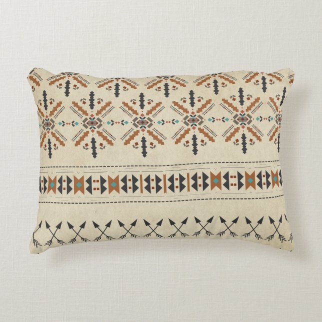 Almofada Decorativa Western Geo Tribal (Frente)